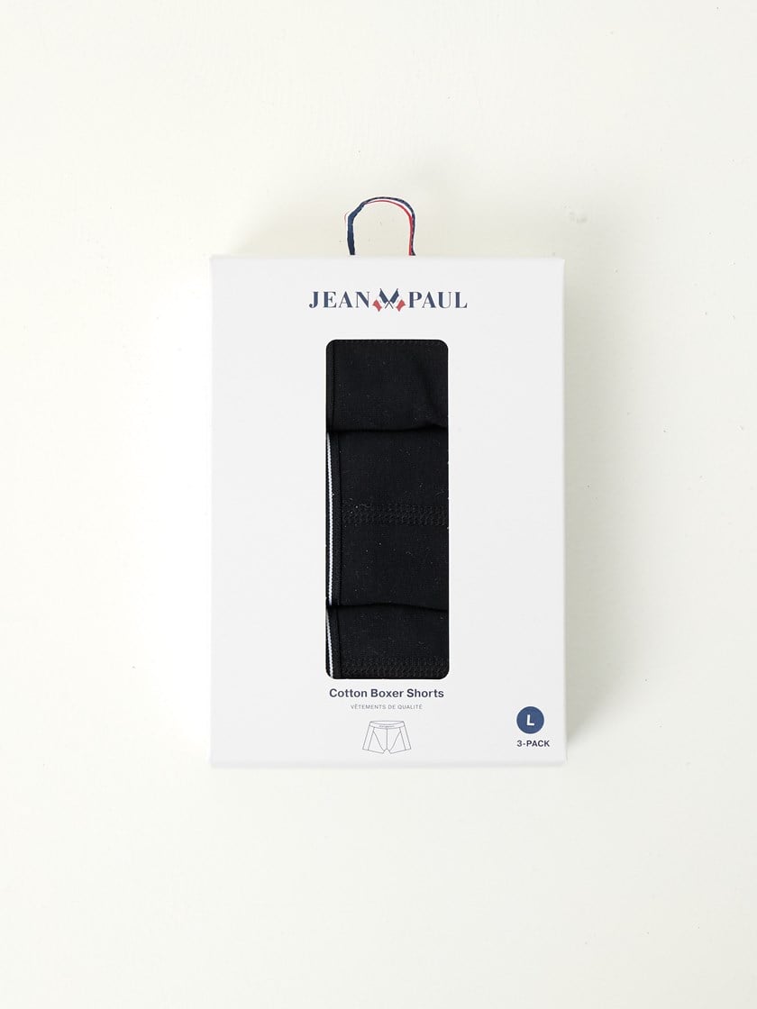 Adam 3 pk boxer Jet Black