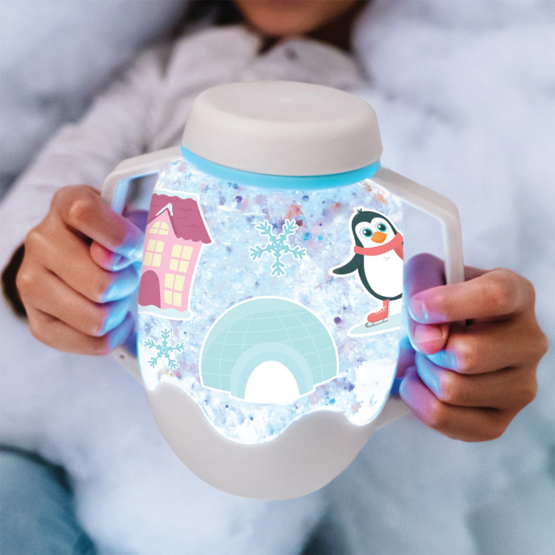 glo pals diy speelbeker giftset - winter