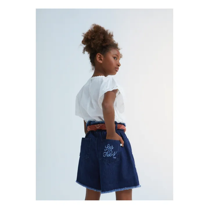 the new society Short en Jean Lagoon | Bleu marine