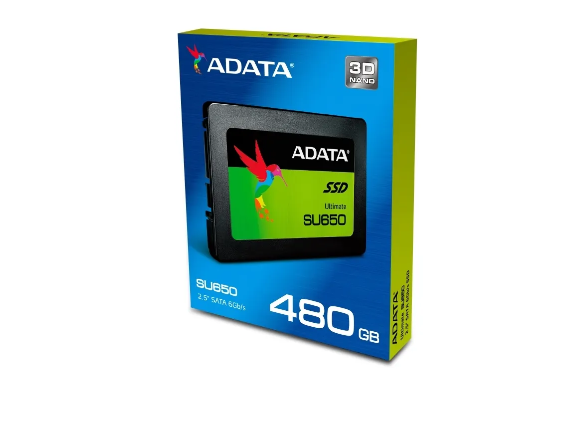 ADATA Ultimate SU650 - SSD - 480 GB - intern - 2.5