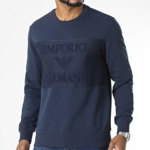 Sweat Crewneck 211859-3R484 Bleu Marine