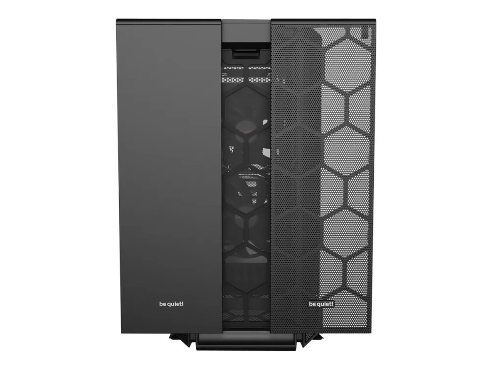 be quiet! Silent Base 802 - Tower - udvidet ATX - ingen strømforsyning (ATX / PS/2) - sort - USB/Lyd