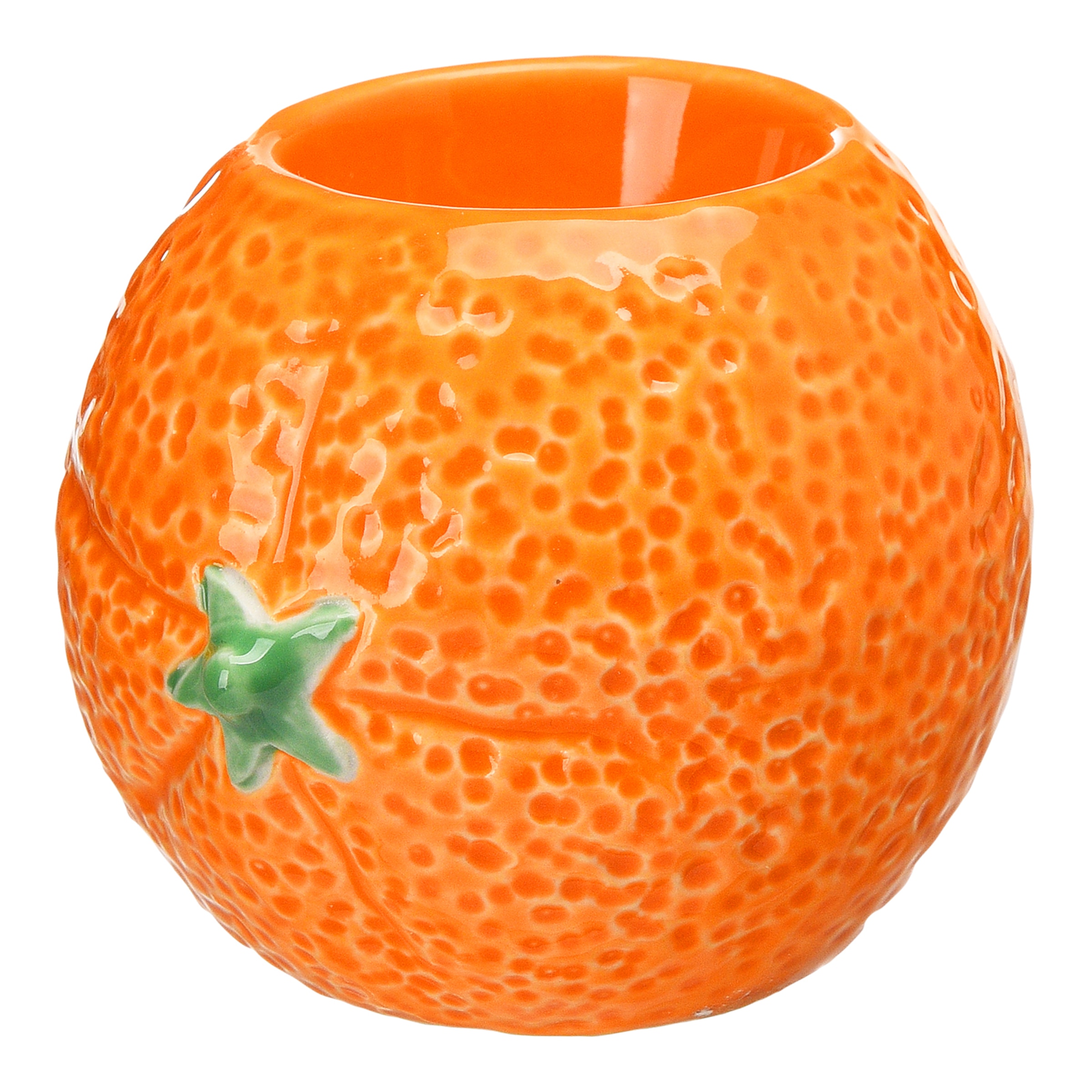 orange, ⌀ 10 x H 7 cm