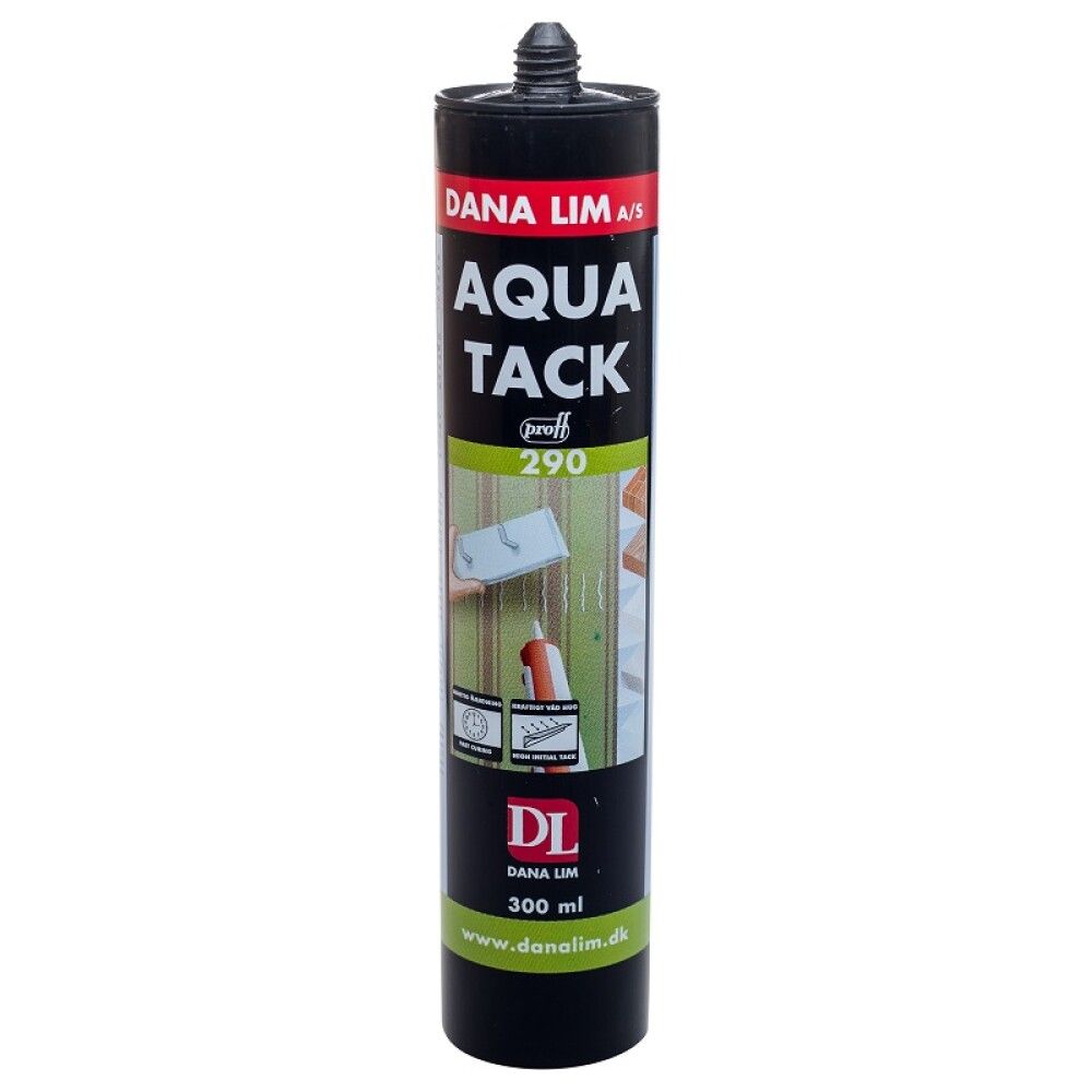 MONTASJELIM DANA LIM AQUA TACK 290 300ML HVIT