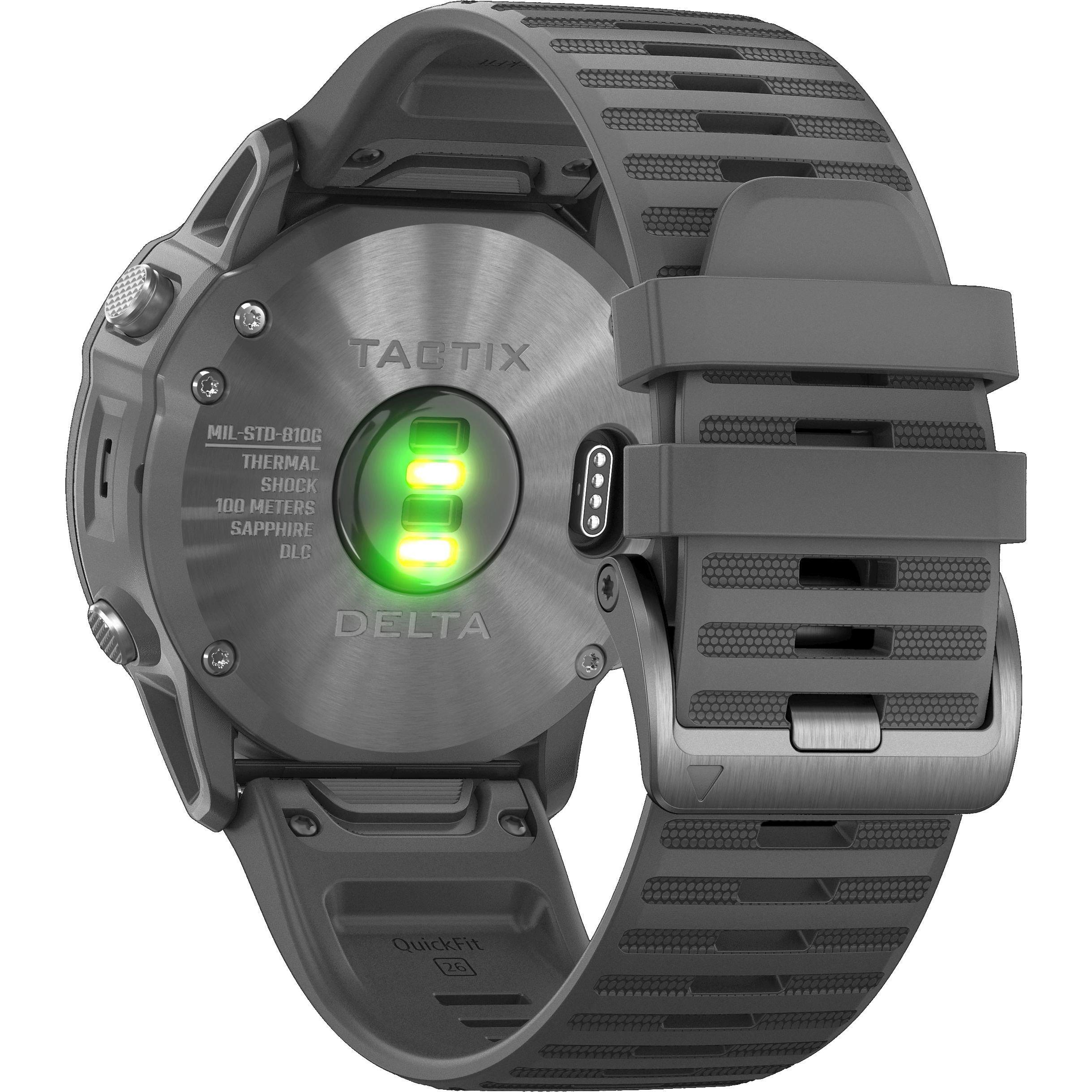 Garmin Tactix Delta Plastic/resin Digital Quartz Hybrid Watch