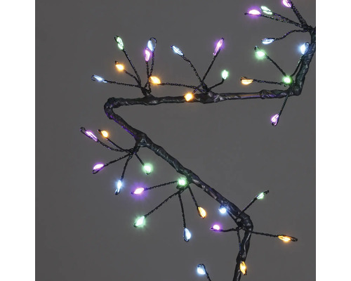 Decoratieve hanger LED metalen ster Lafiora Ø 30 cm Lafiora 5 m kleurrijk