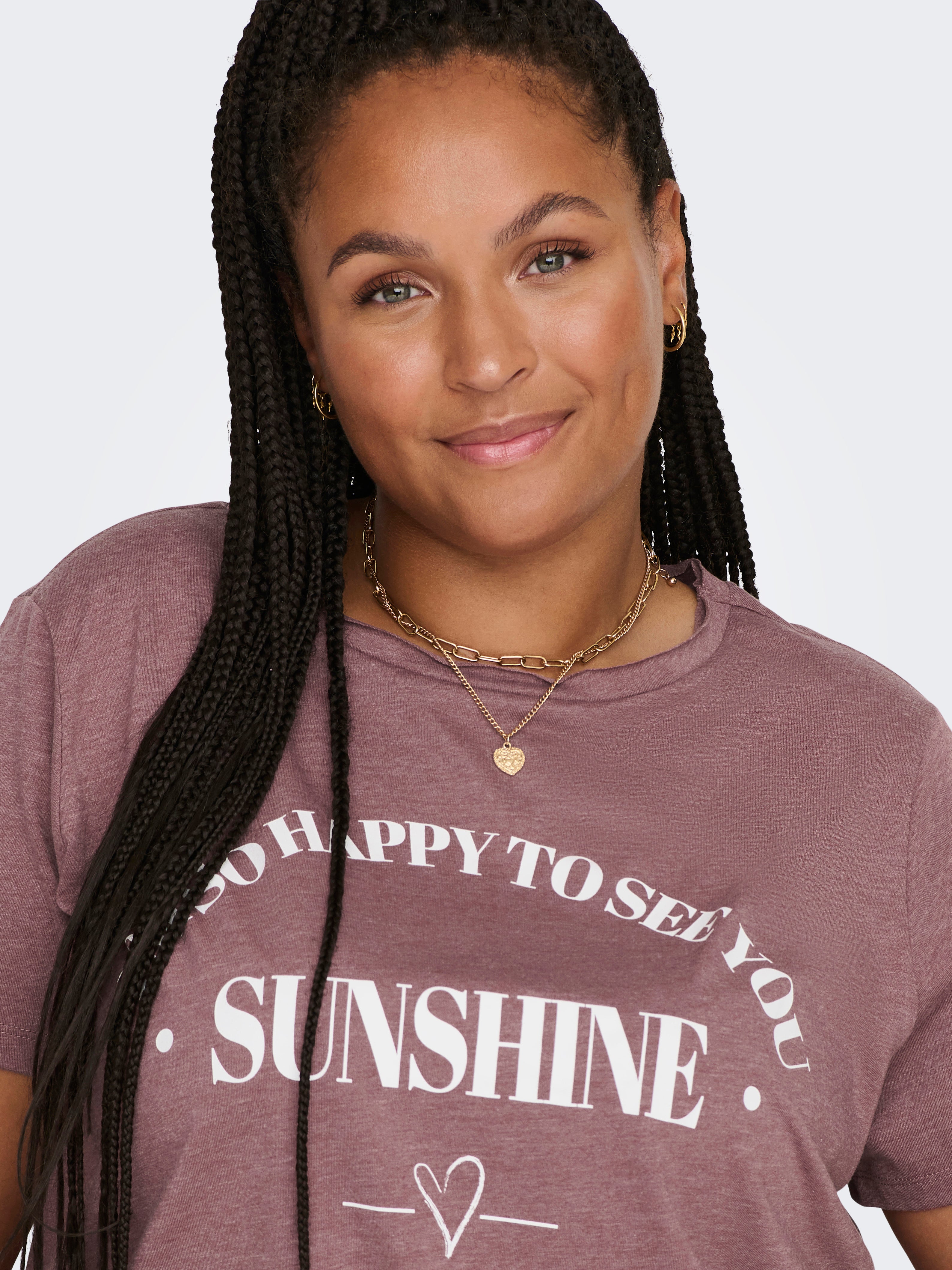 CARNEWLIA T-shirt Rose Brown