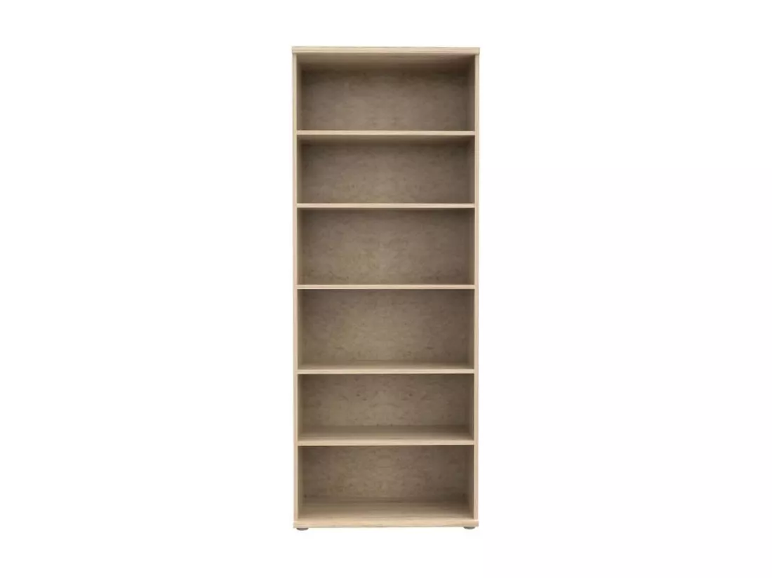 Armoire à chaussures MISCA chêne sonoma et blanc mat - 69 cm