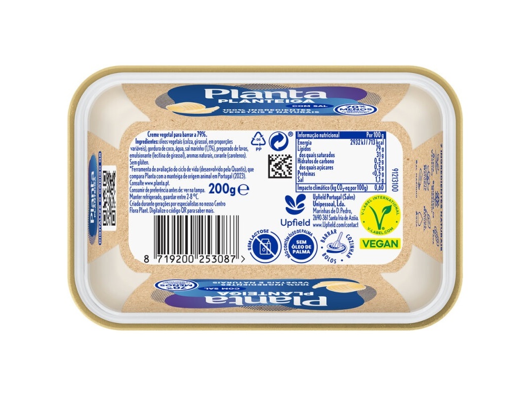 PLANTEIGA PLANTA COM SAL VEGAN 200G