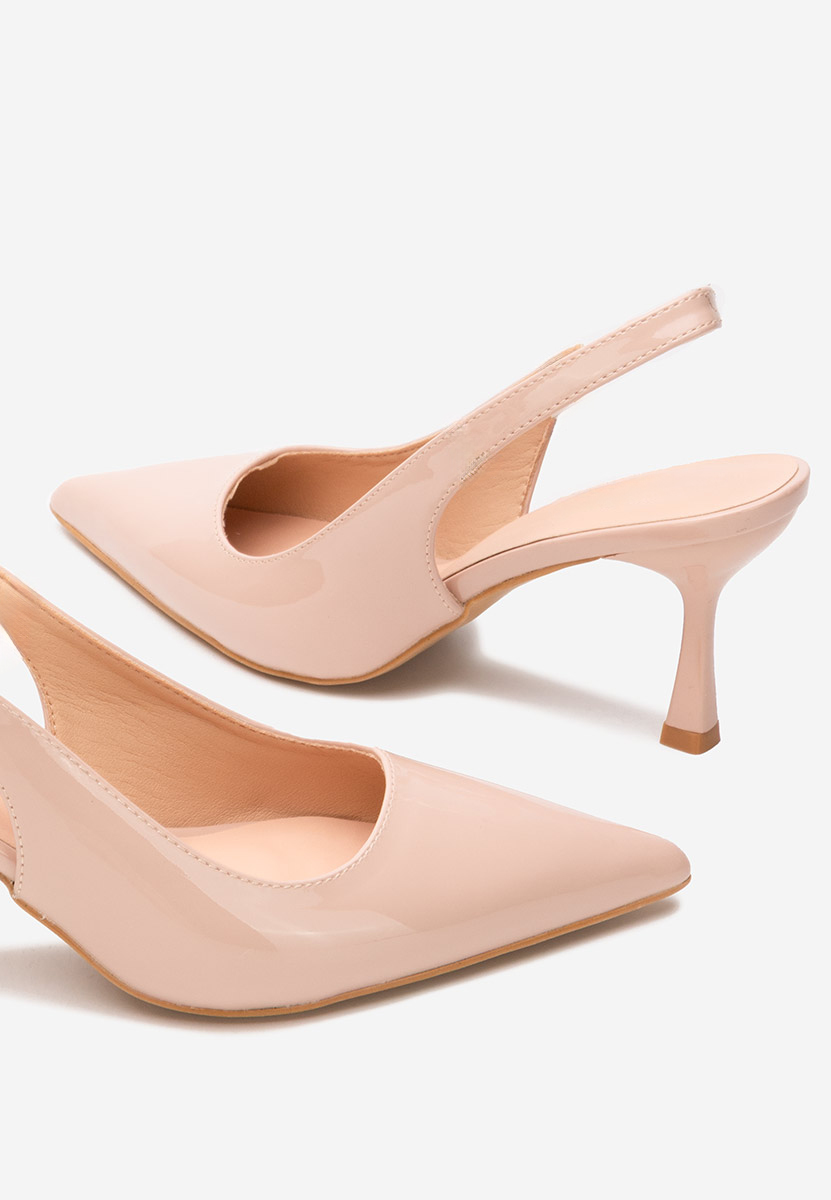 Chaussures slingback nude Laurina
