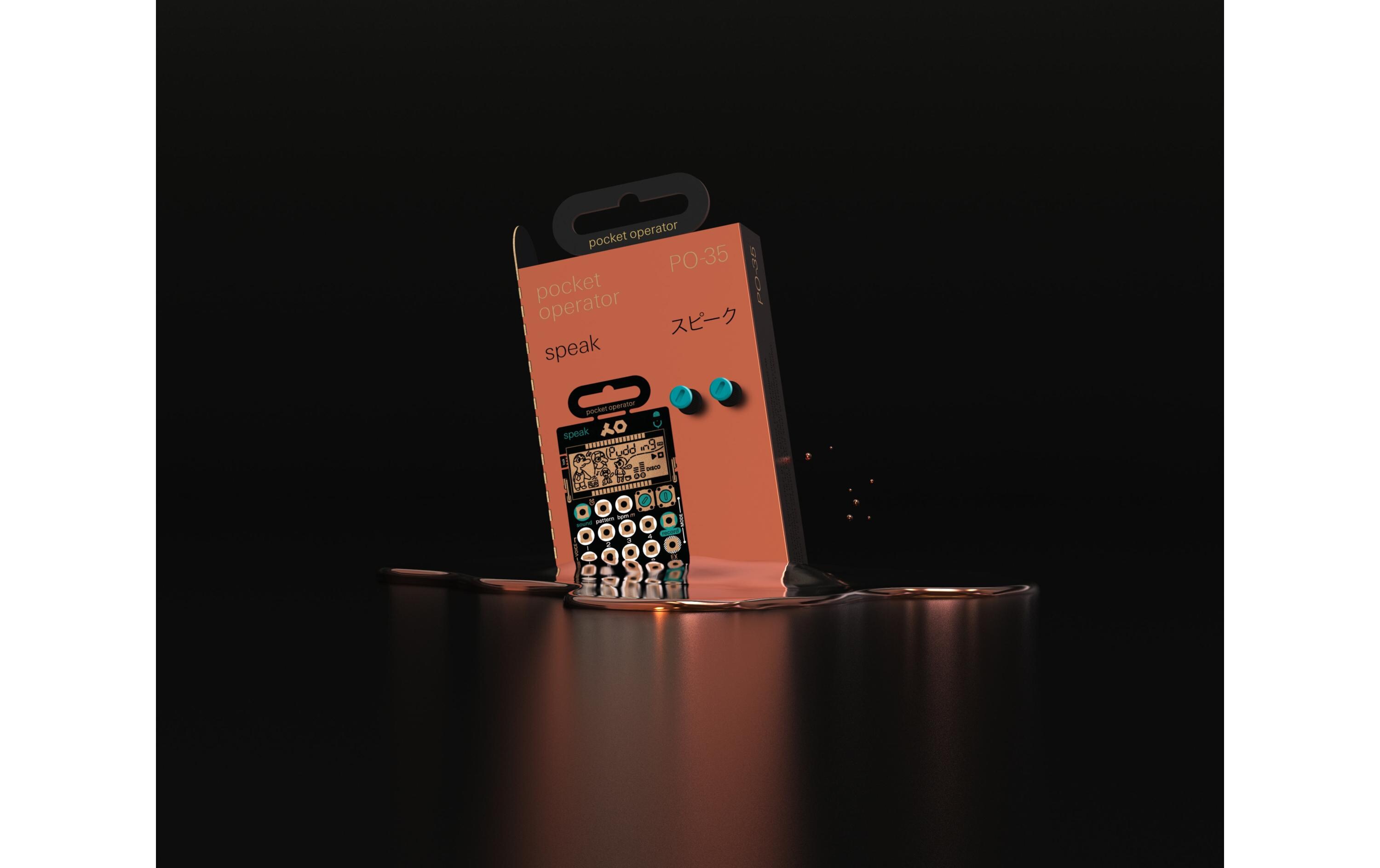 Synthesizer PO-35 SpeakVocal Synthesizer/Sampler