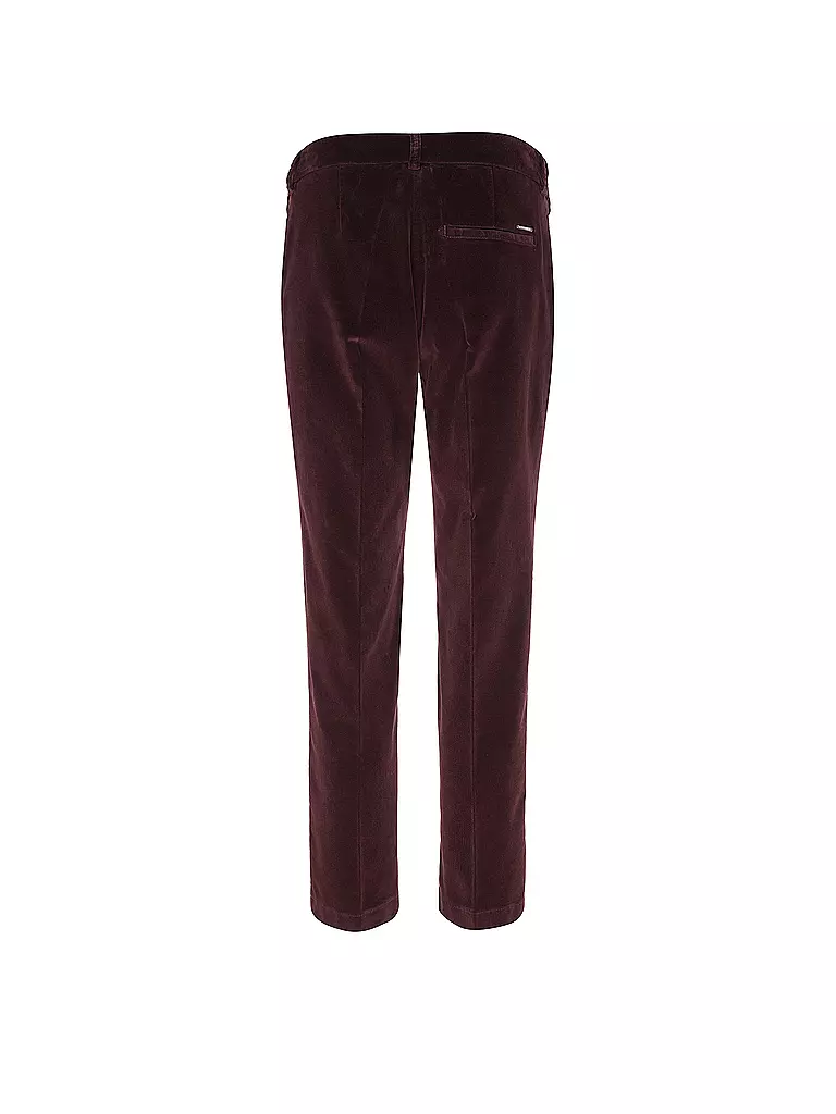 BRAX Chino 7/8 MARON S dunkelrot