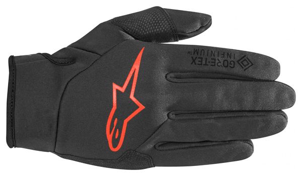 Gants Alpinestars Cascade Windstopper Noir / Rouge