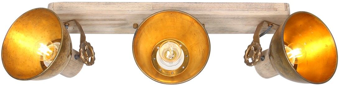 Plafondlamp 2133BR Gearwood Mexlite B51 x D9 cm