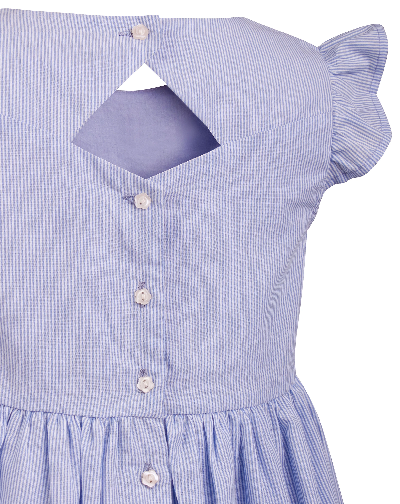 Kurzarmkleid ALPENWIESE in arctic blue