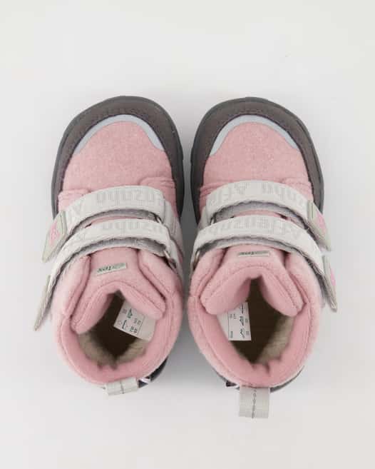 Affenzahn Wolle Comfy Winterstiefel in Rosa