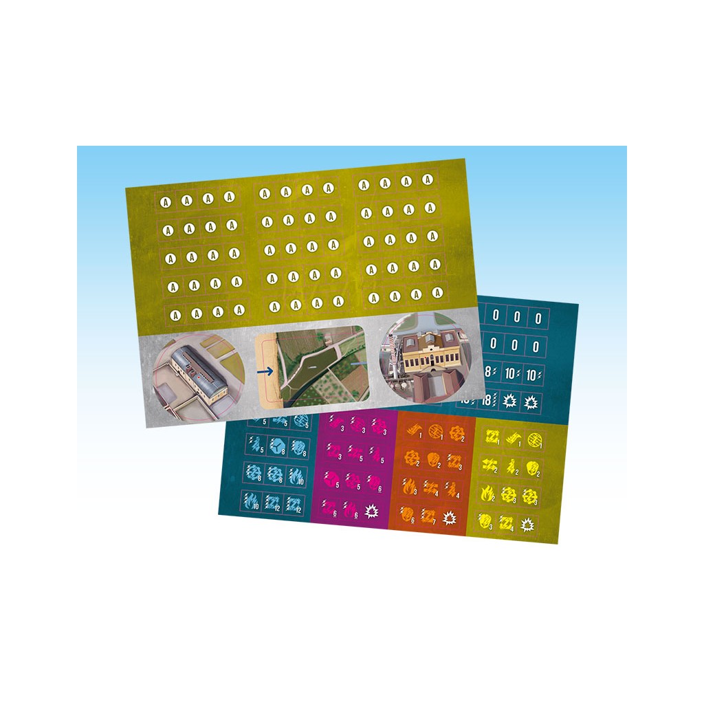 Wings of Glory – Tripods & Triplanes : WW2 Counter Set