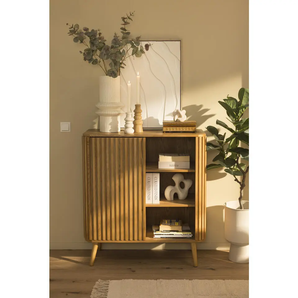 Kast Patrick - naturel - 100x90x40 cm