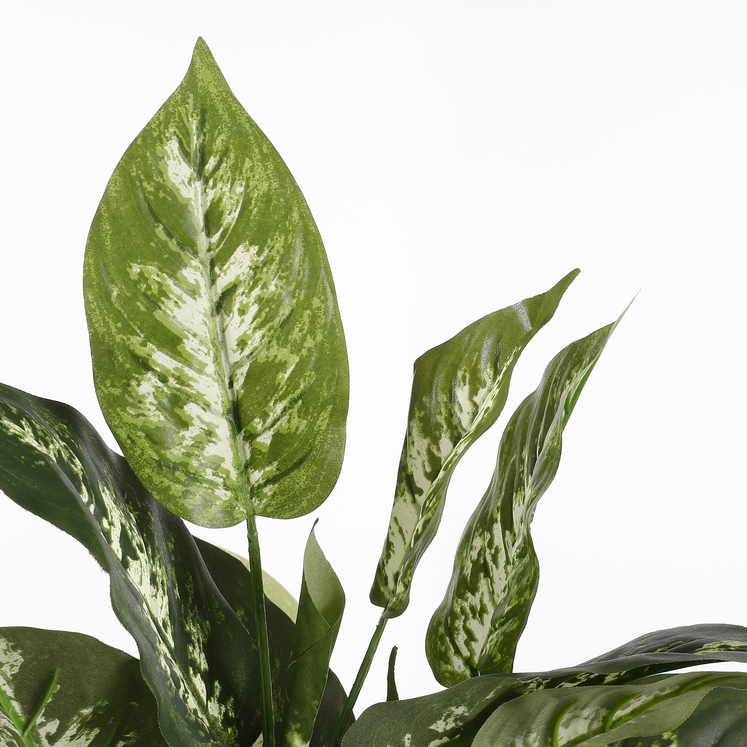 Mica decorations - dieffenbachia artificielle vert en pot h70