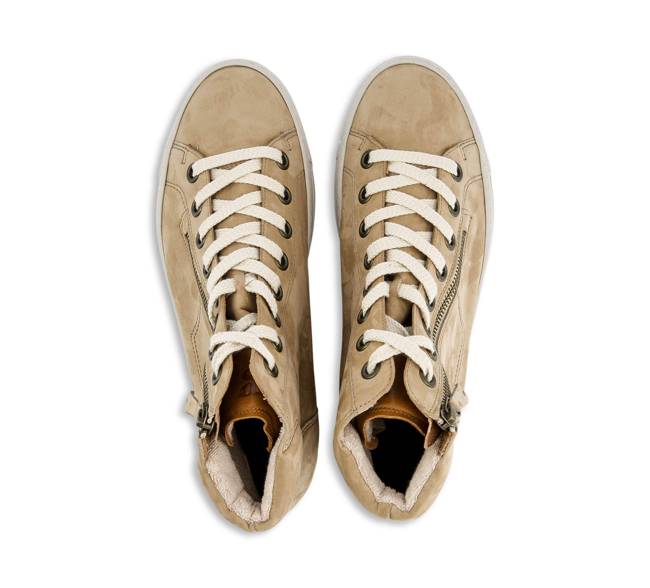 Paul Green Super Soft - Schnürstiefel beige/taupe