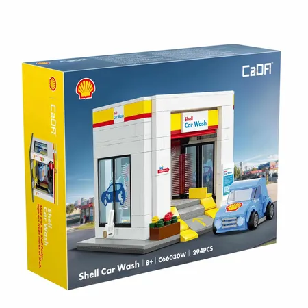 CaDa Shell Waschstraße (294 Teile)