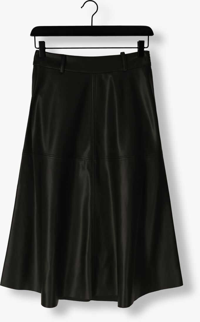 BRUUNS BAZAAR zwarte bruuns bazaar midirok vegani imma skirt