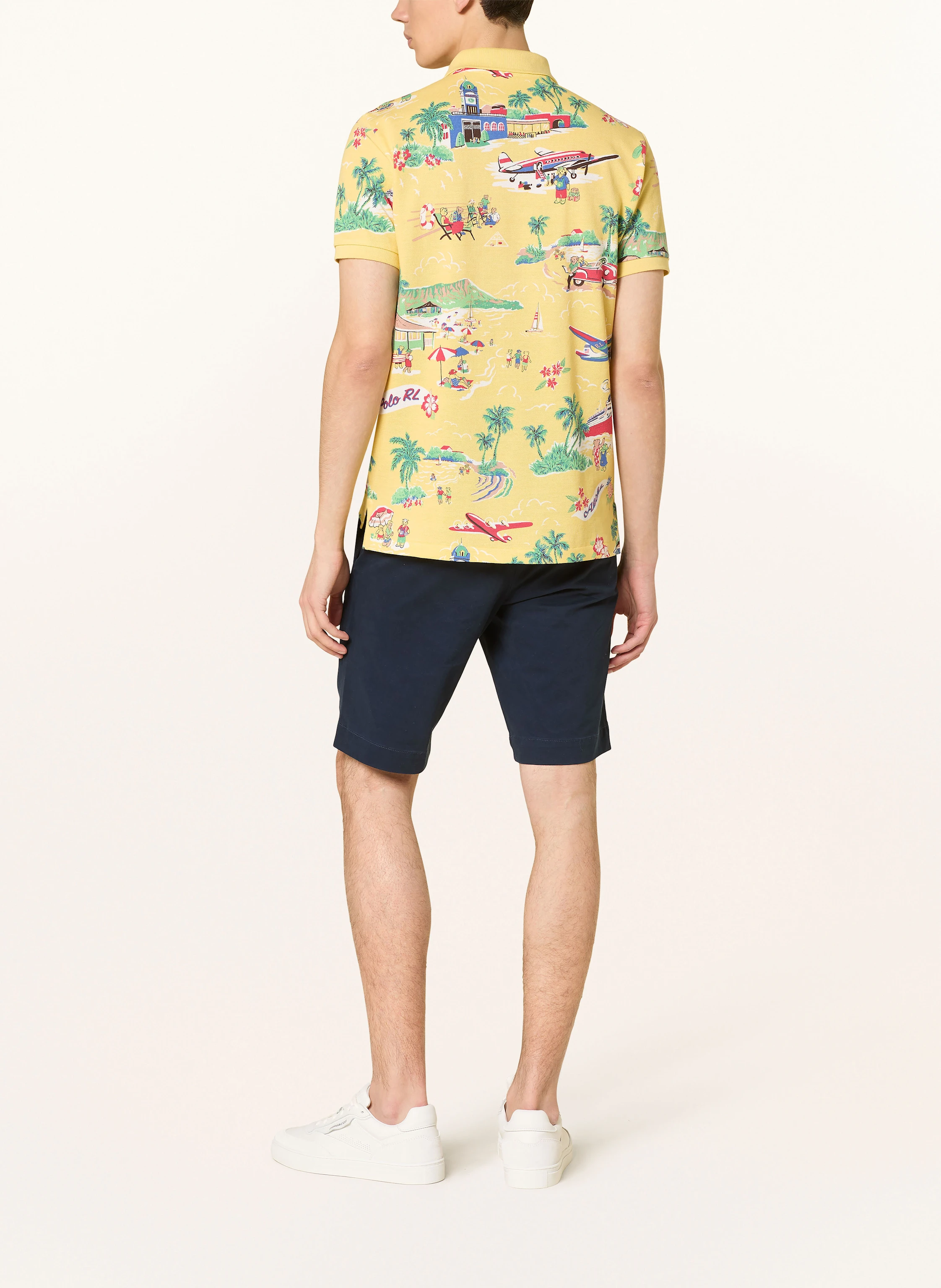 POLO RALPH LAUREN Piqué-Poloshirt Custom Slim Fit