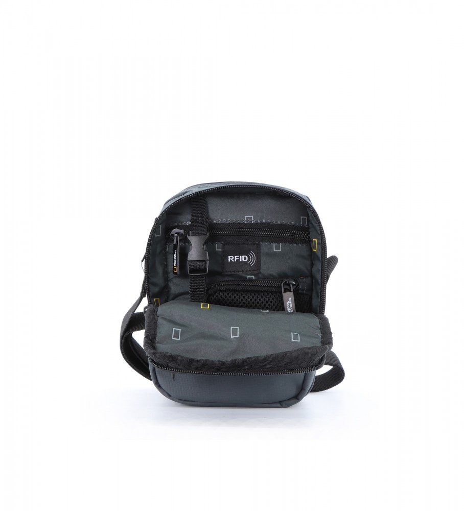 Bolsa de ombro National Geographic Gray Mutation - 13,5 x 8 x 18 cm