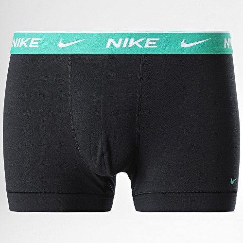 Lot De 3 Boxers PKE1008 Noir Bleu Roi Orange Vert