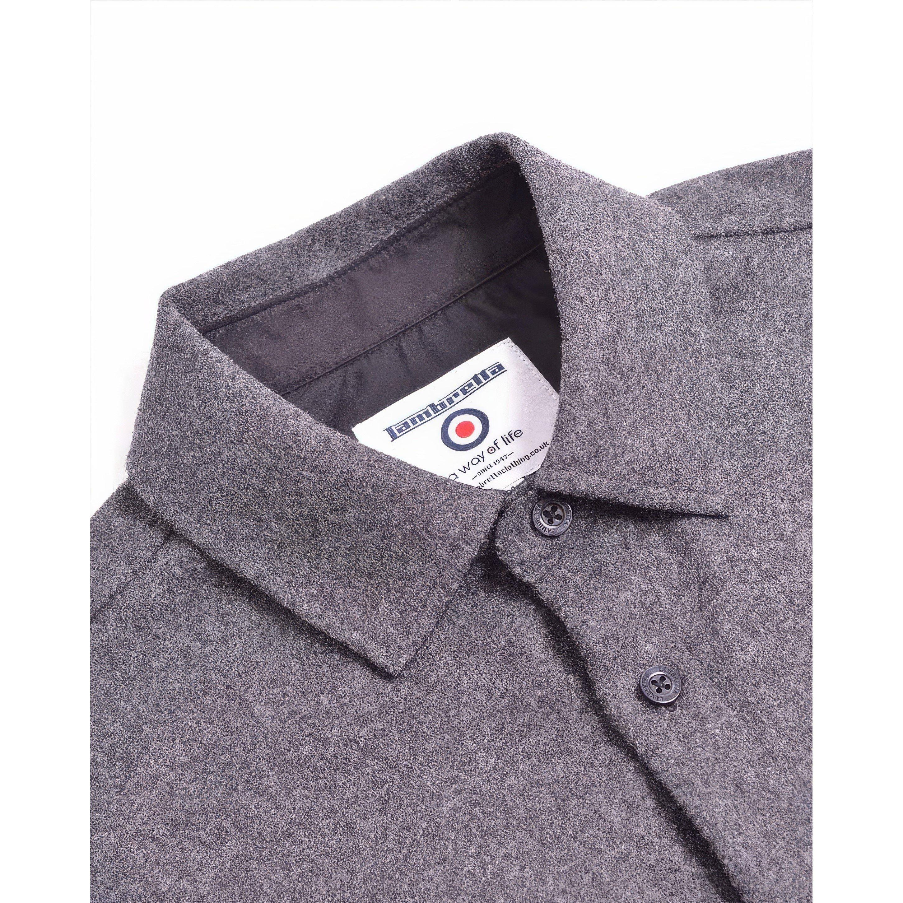 Lambretta Brushed Flannel Overshirt