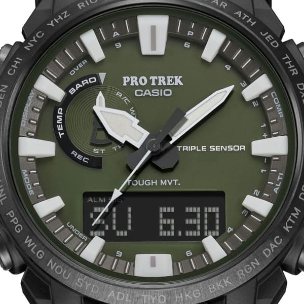 Montre outdoor CASIO PRO TREK PRW-61Y-3ER KAKI