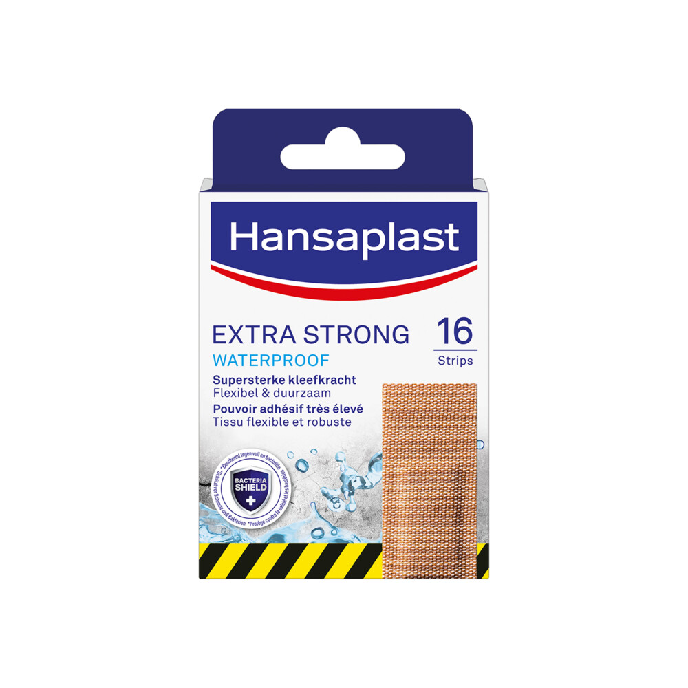 Hansaplast Xtra Strong Waterproof 16 stuks