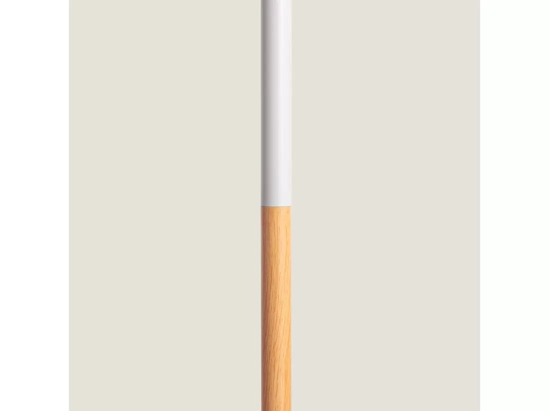 Lampadaire Métal Silinda WiFi avec Variateur Blanc