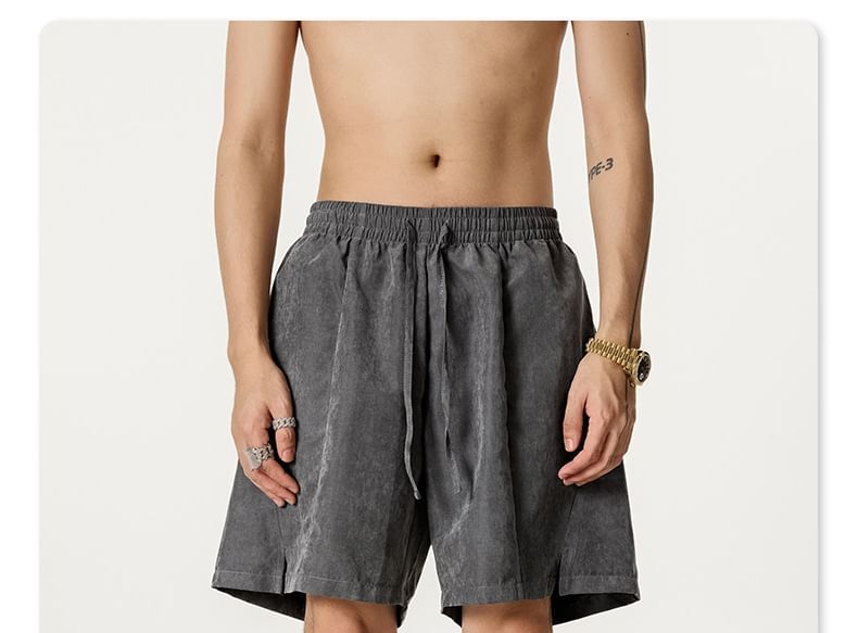 Baethreads - Strandshorts met trekkoordtaille en zakken in 7 kleuren