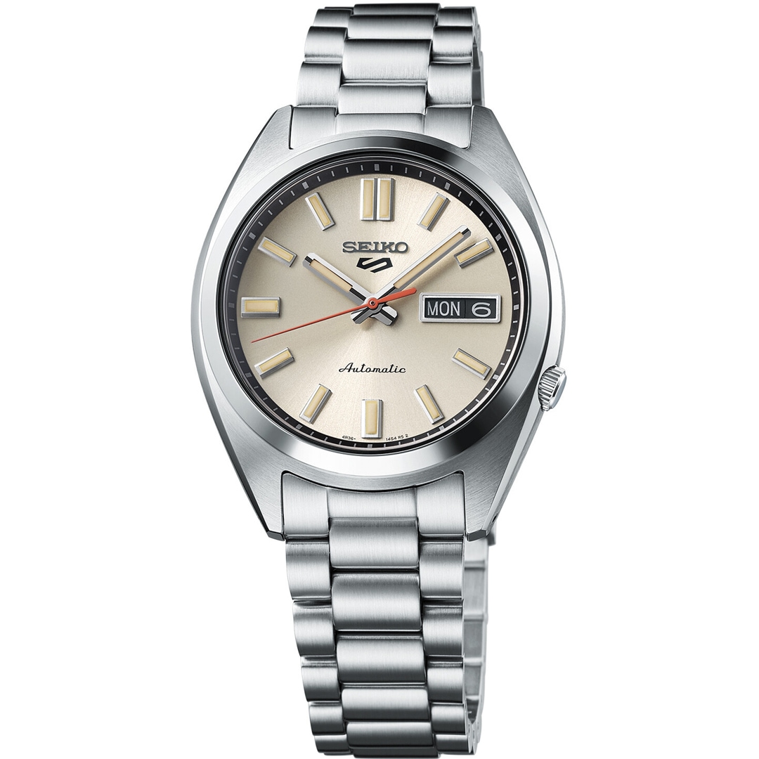 Seiko 5 Sports SNXS Automatic 37 Ivory