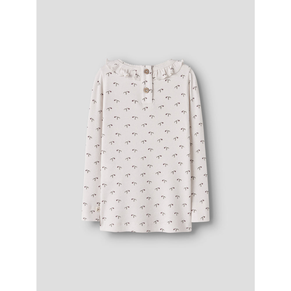 Køb Lil'Atelier Almost Mauve Tulip Nmfgago Kis Ls Slim Top Lil