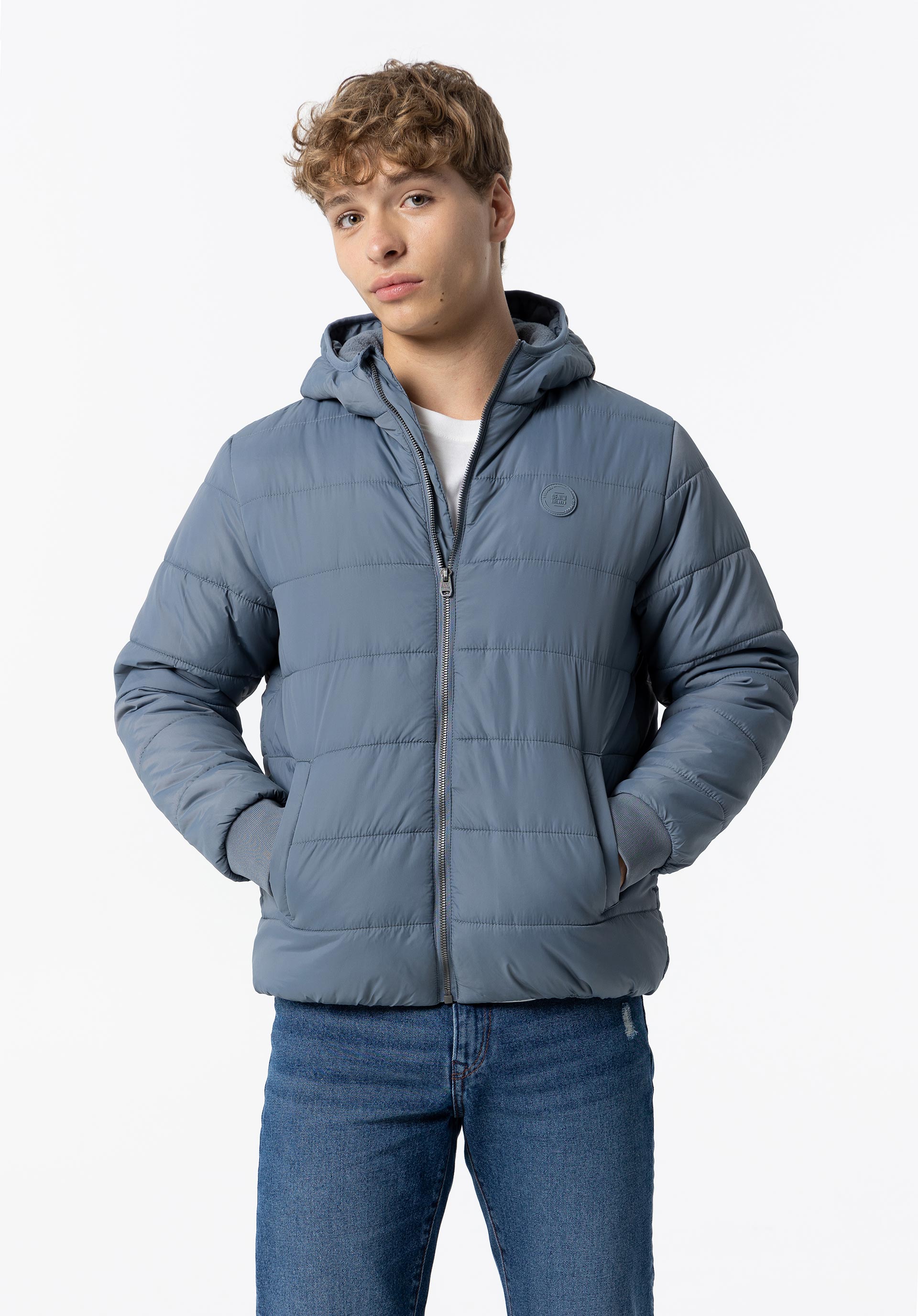 Casaco Acolchoado com Capuz Water Resistant