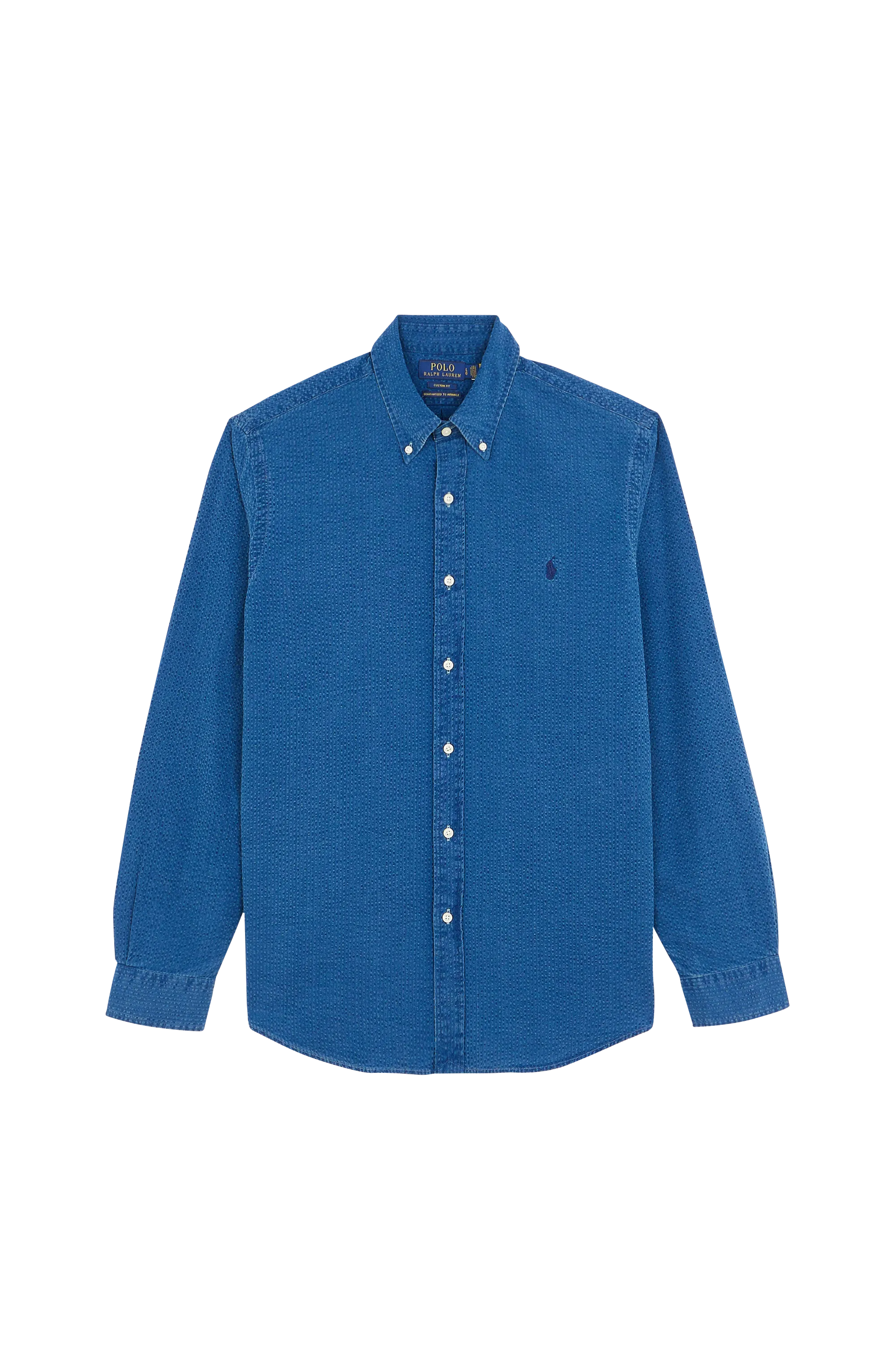 POLO RALPH LAUREN Chemise SEERSUCKER Bleu
