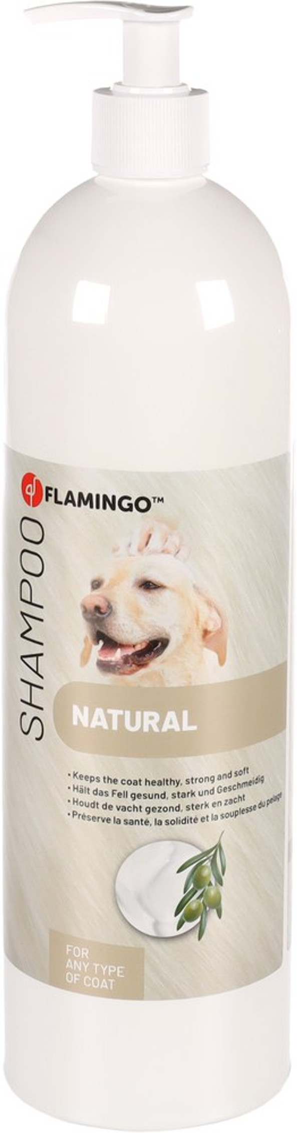 Flamingo f-1030844 - Shampoing Tout type de pelage 1 L