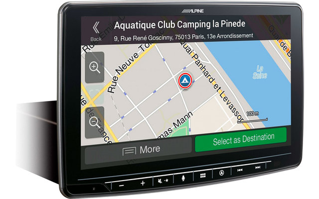 Alpine Halo9 Navi Multimedia Navigationssystem für Wohnmobil und Truck 9 Zoll