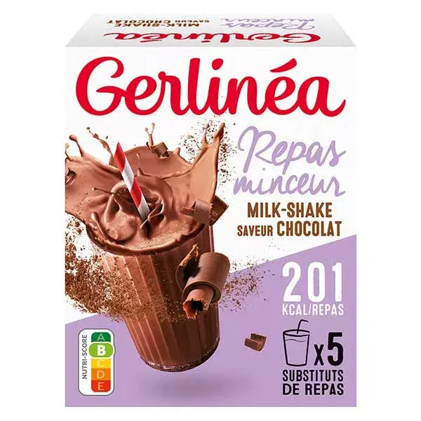 Milkshake de Chocolate Gerlinéa Slimming Meal 150g