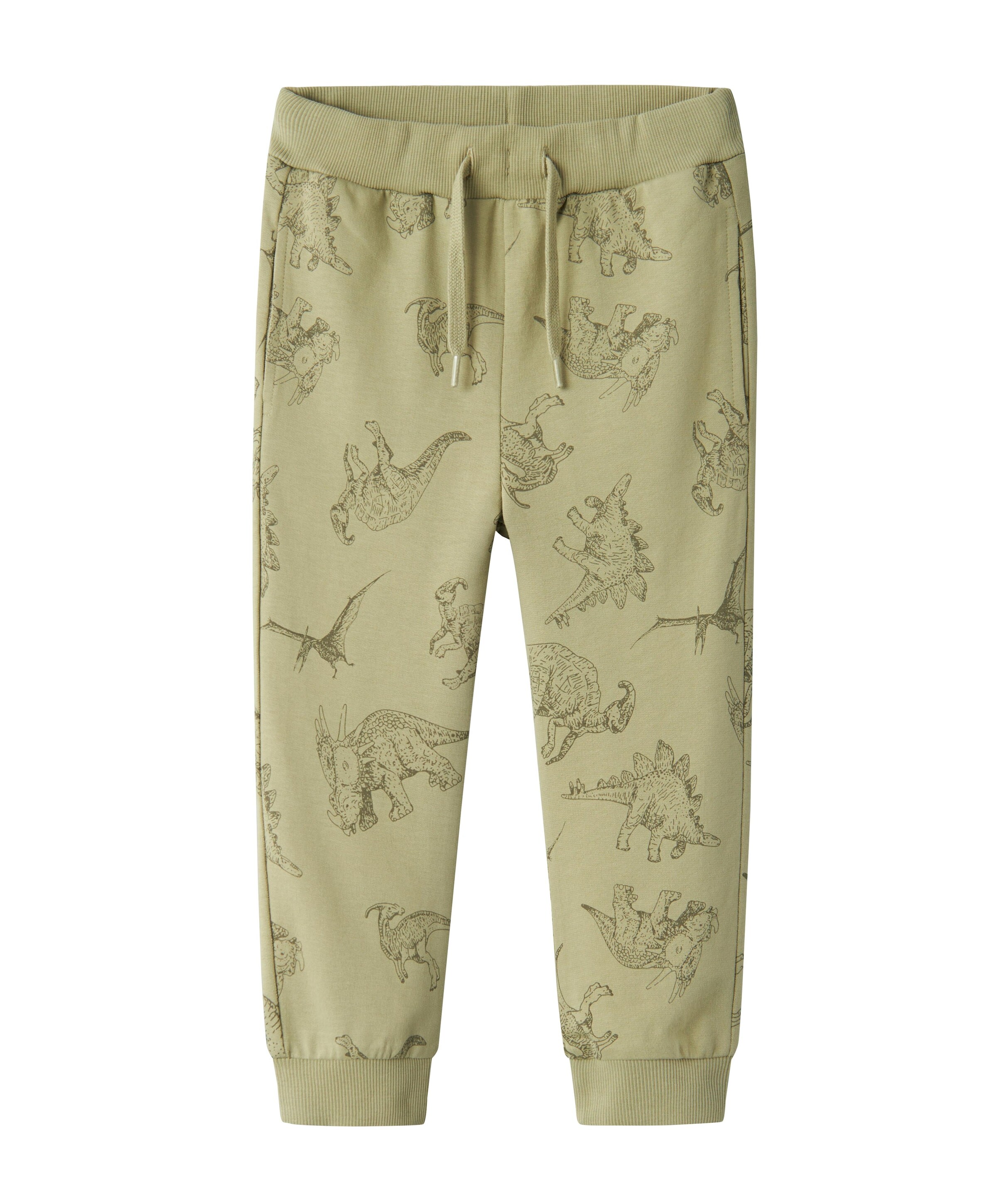 Name it NMMVARON AOP SWT PANT UNB NOOS jongens broek groen