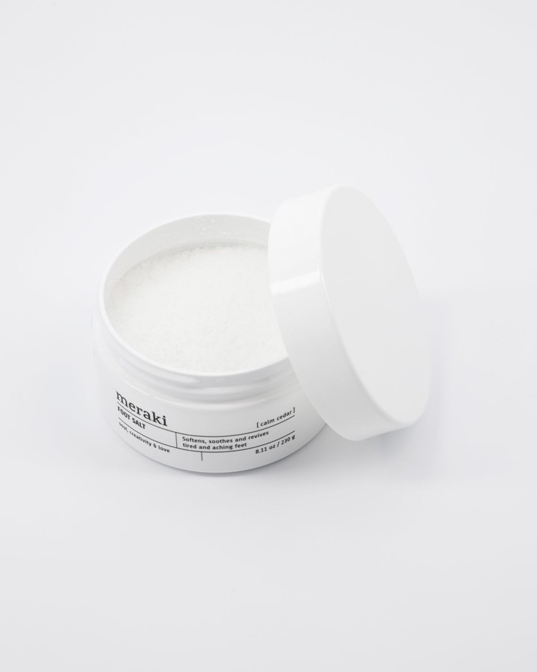 Meraki - Foot salt Calm cedar - Fodcreme