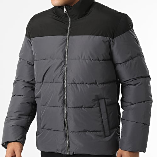Doudoune Capuche Melvin Life Gris Anthracite