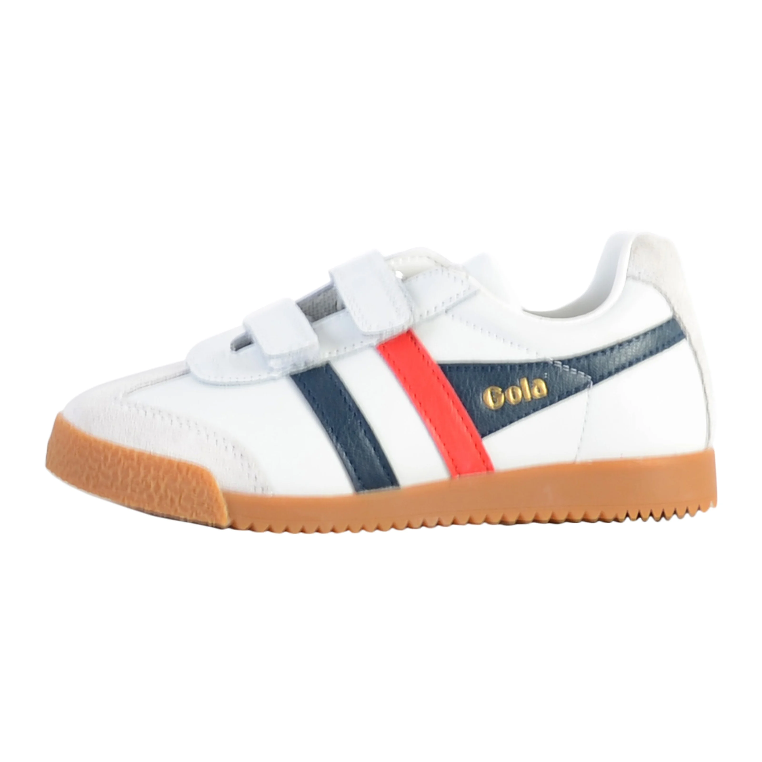 Basket cuir enfantharrier leather strap | Blanc