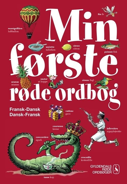 Min Første Røde Ordbog - Fransk - Else Juul Hansen - Bog