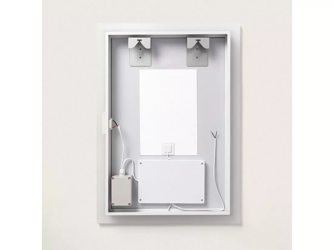 Miroir Salle de bain avec Éclairage LED Anti-buée Nerja 70x50 cm Sélectionnable (chaud-neutre-froid)