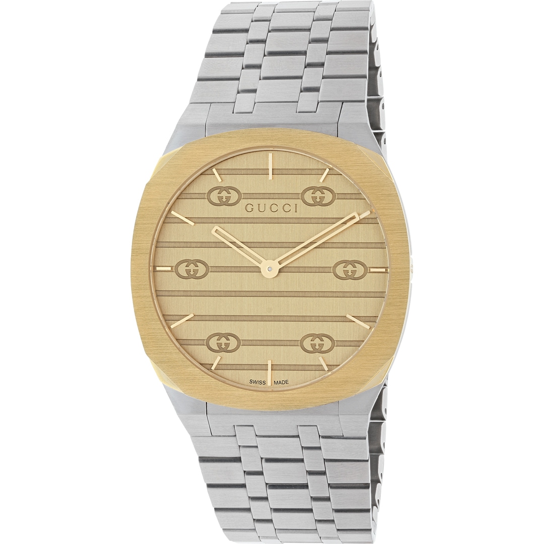 Gucci 25H Bicolor 34mm