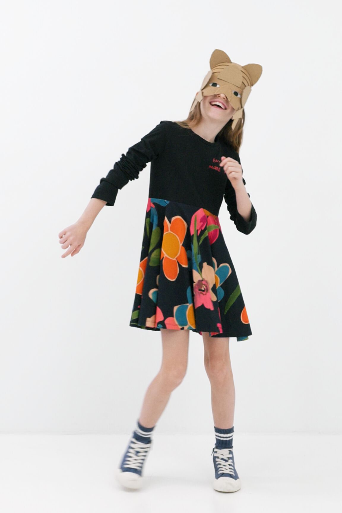 Robe deux-en-un fleurie