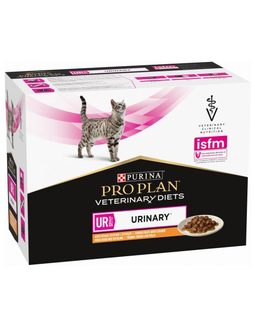 Pro Plan Veterinary Diets Feline Ur Urinary 10x85 g - Kattenvoer